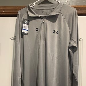 🔥NWT Under Armour 1/4 zip long sleeve shirt.🔥